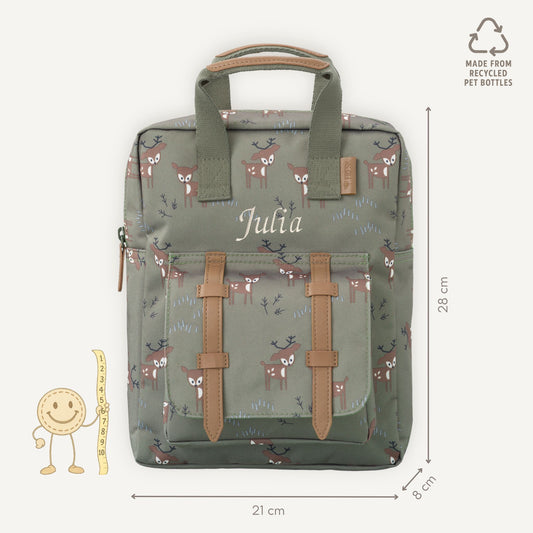 Rugzak Fresk Deer Olive Medium