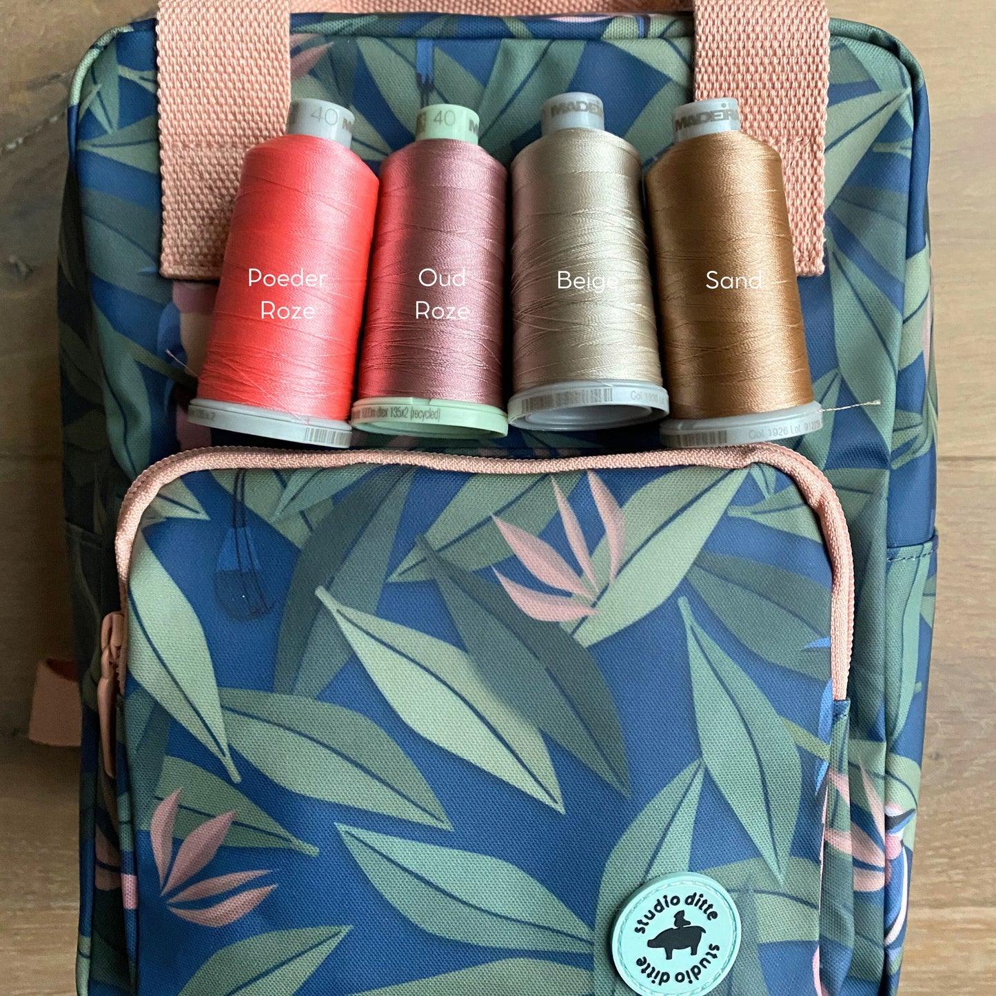 Rugzak Kleuter - Birds Pink | Studio Ditte