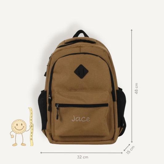 Rugzak Tiener - Camel Large | Maria Larouge