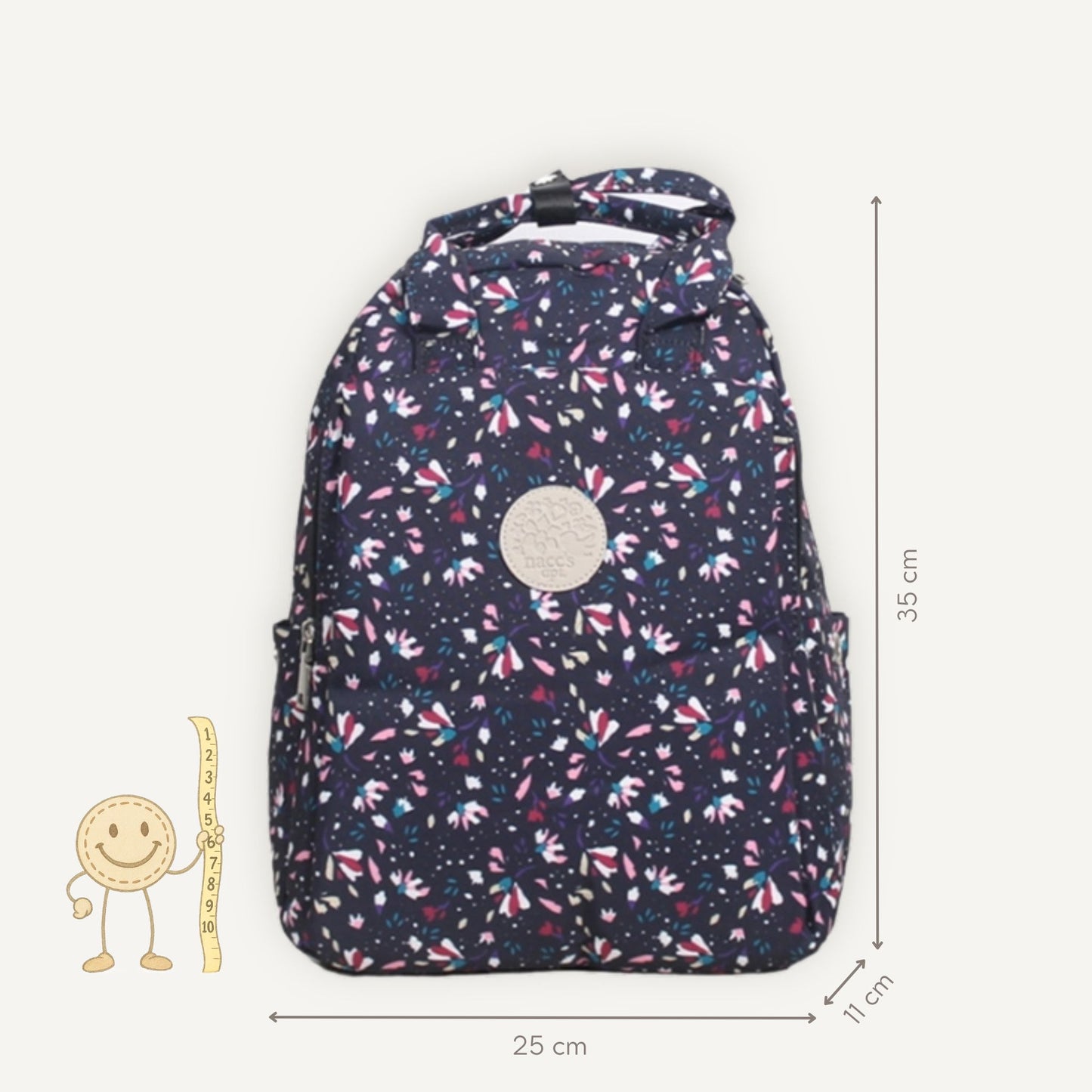 Rugzak Tiener - Zwart | Maria Larouge