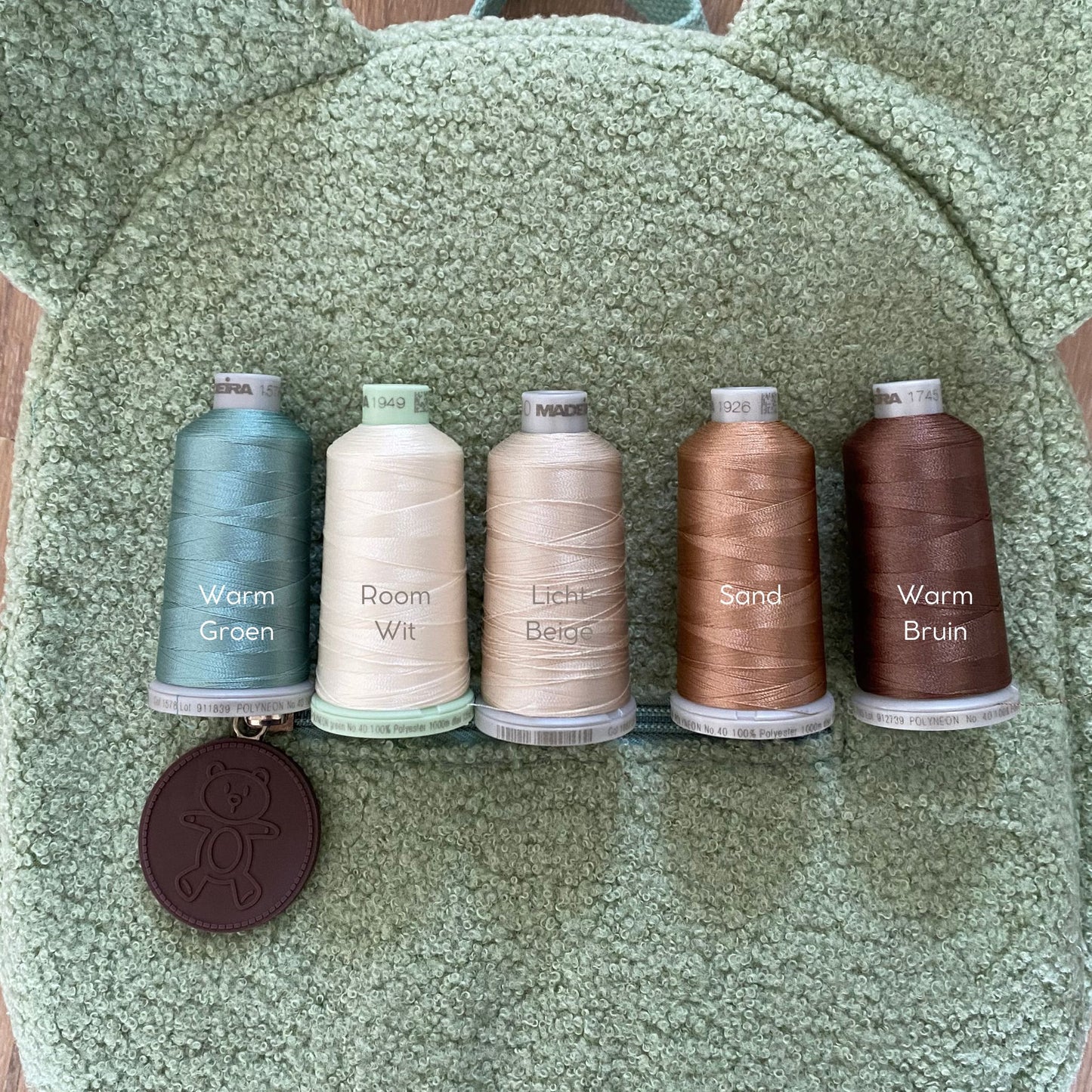 Teddy Rugzak - Sage | Naemely