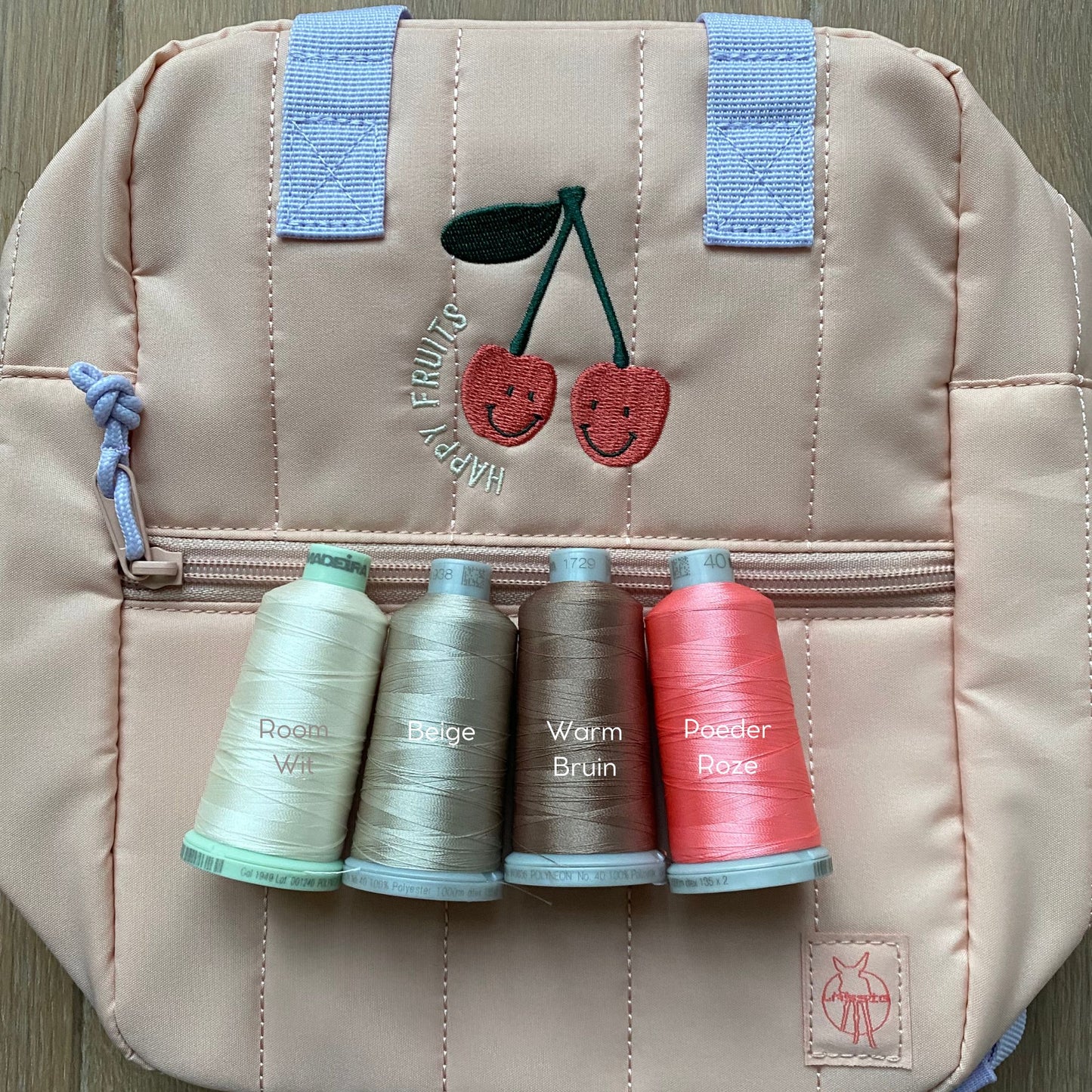 Rugzak Mini Square Little Gang - Cherry Peach | Lässig