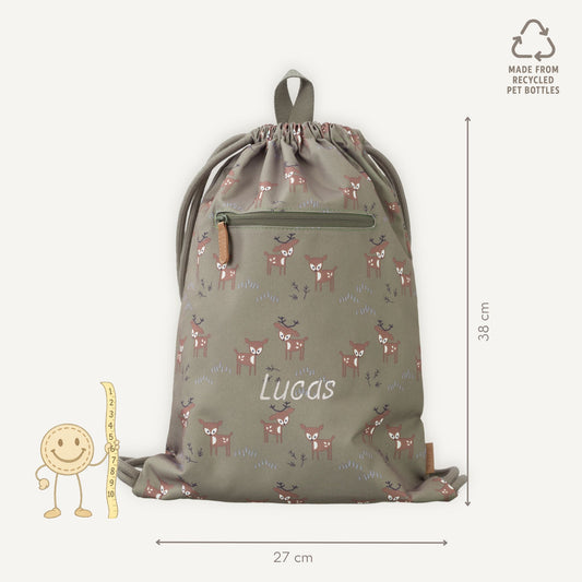 Gymtas Deer Olive | Fresk