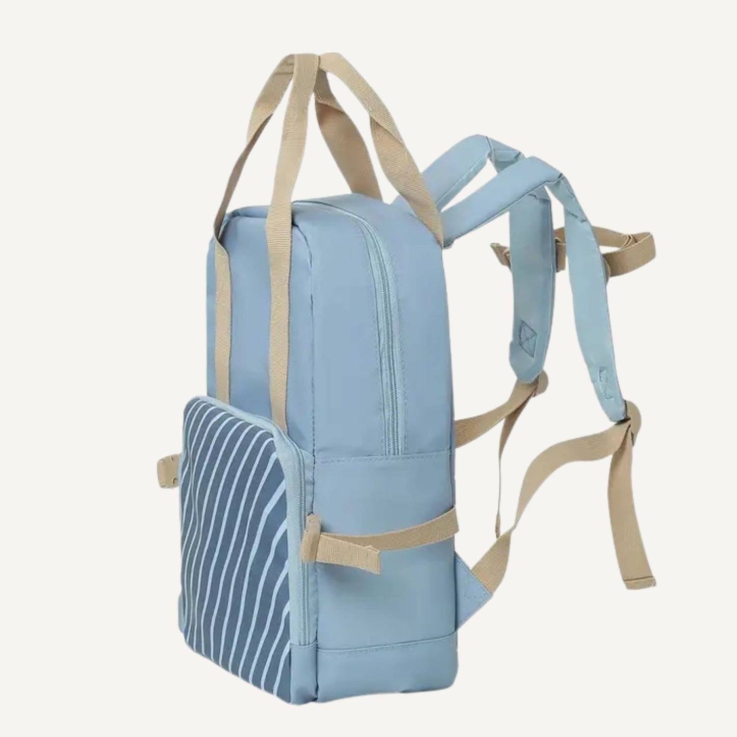 Kinder Koeltas - Stripes Blauw | Monnëka