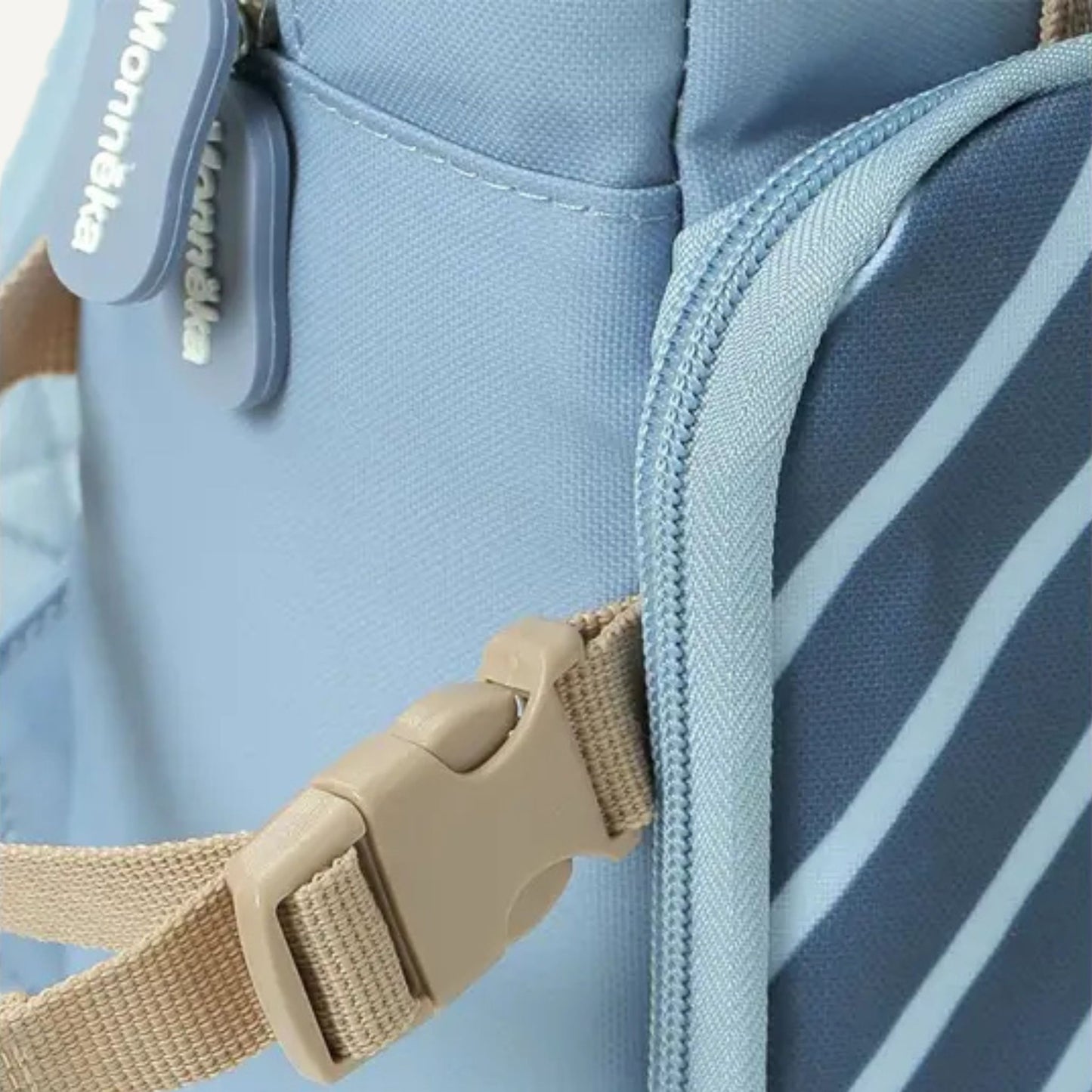Kinder Koeltas - Stripes Blauw | Monnëka