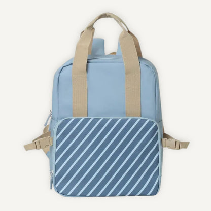 Kinder Koeltas - Stripes Blauw | Monnëka
