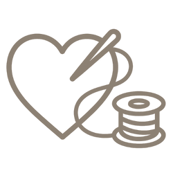 Met liefde geborduurd