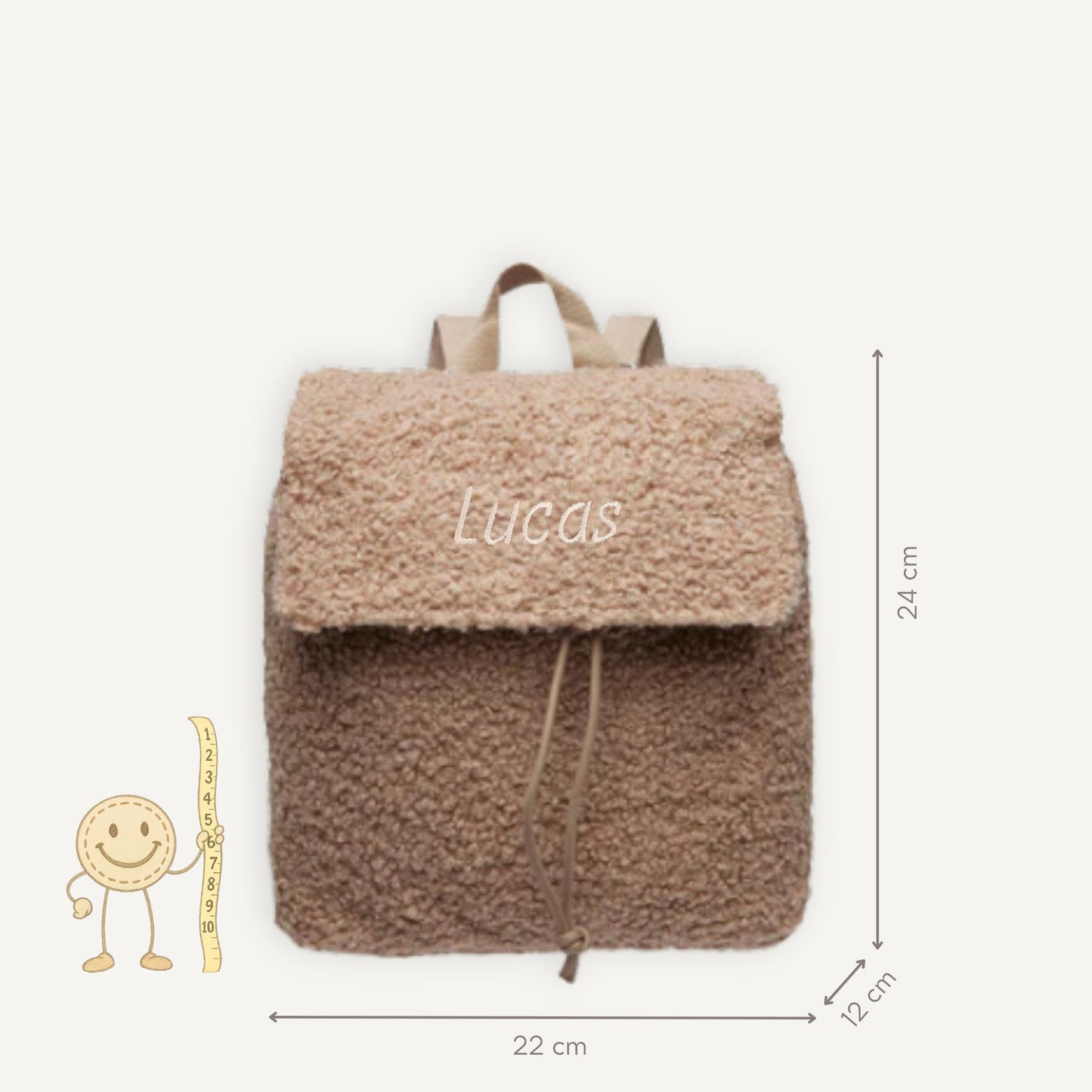 Rugzak Boucle Biscuit | Jollein