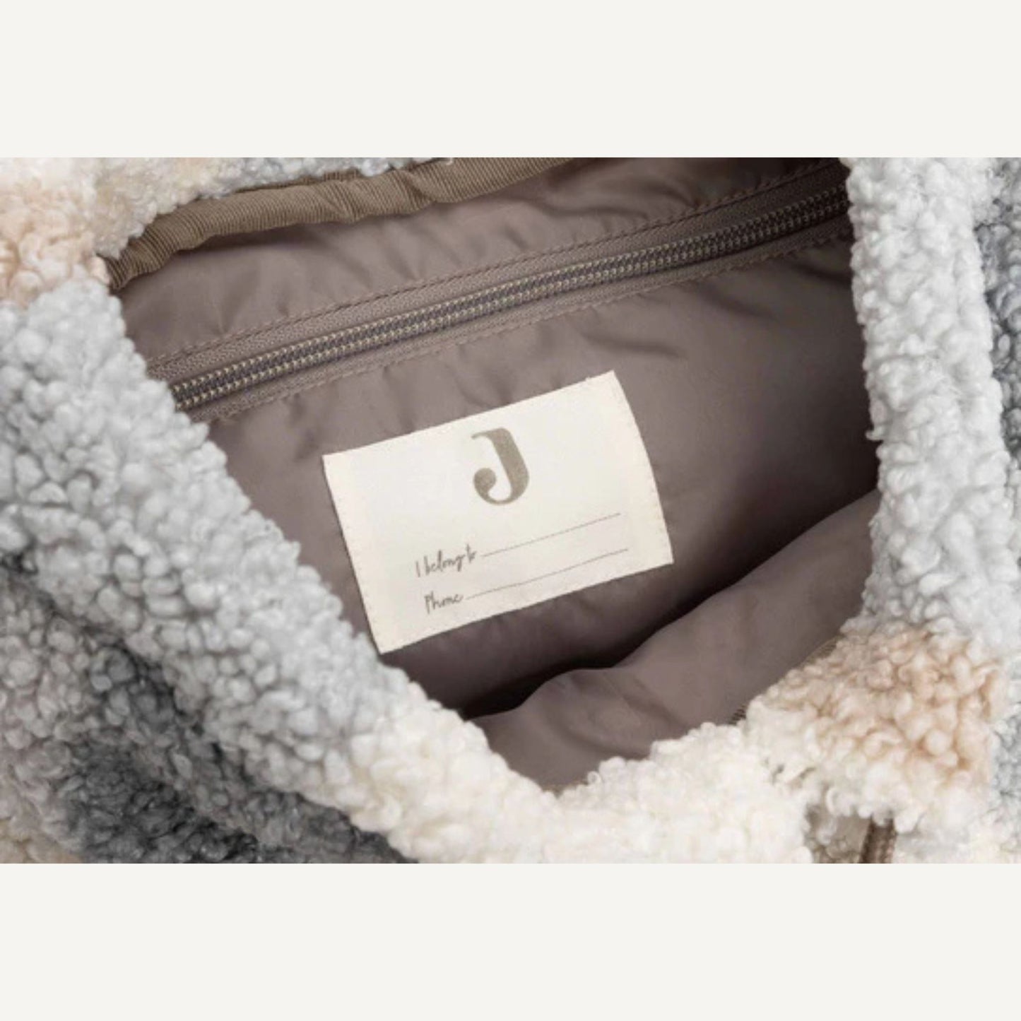 Rugzak Boucle Check | Jollein