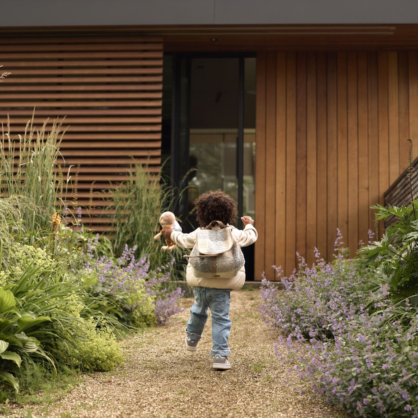 Rugzak Boucle Check | Jollein