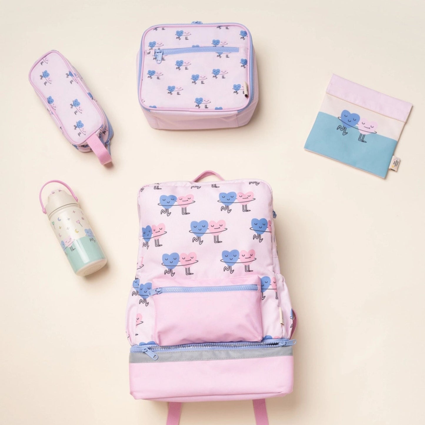 Rugzak Meisje - Dancing Hearts | Cotton Cloud