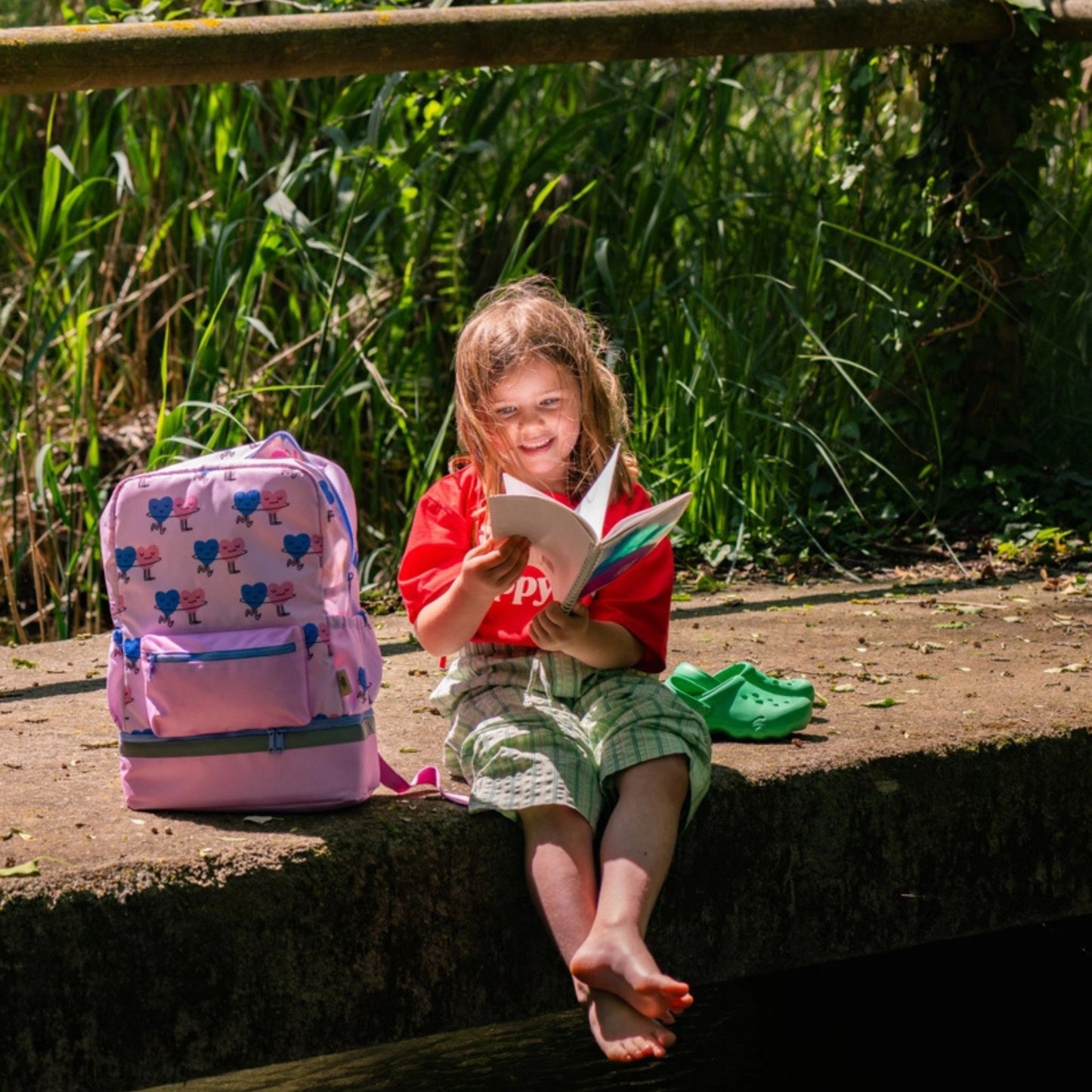 Rugzak Meisje - Dancing Hearts | Cotton Cloud