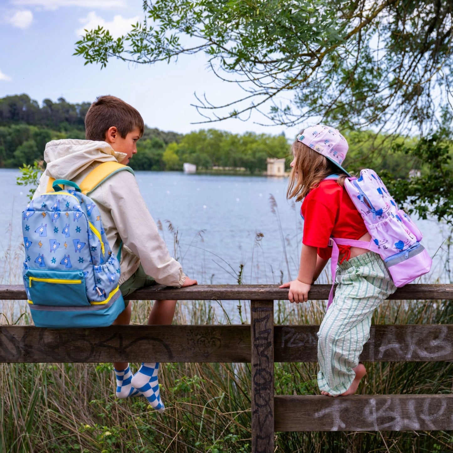 Rugzak Meisje - Dancing Hearts | Cotton Cloud