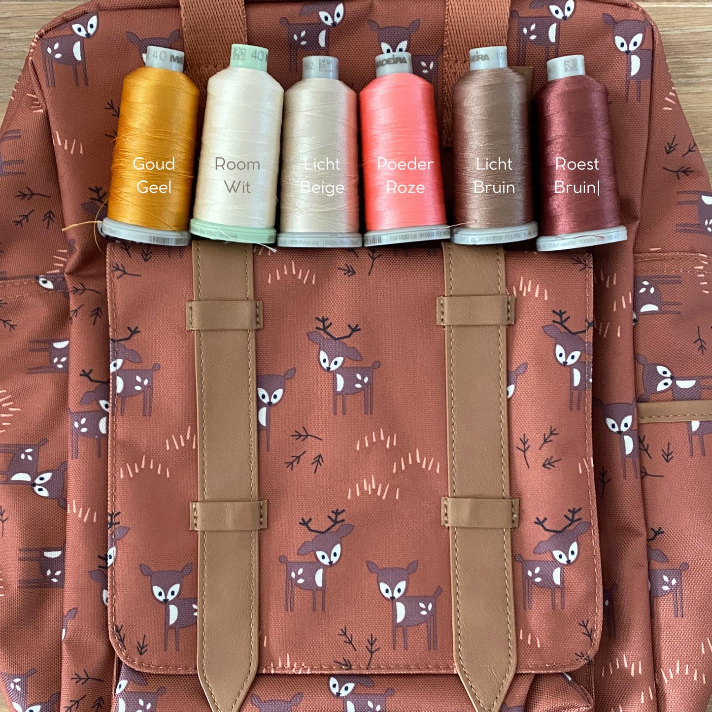 Rugzak Fresk Deer Amber Brown Large