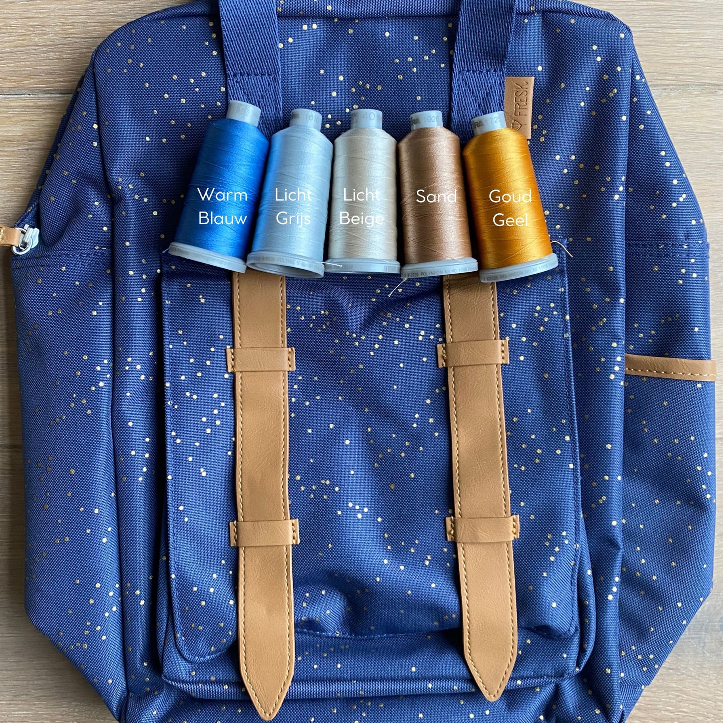 Rugzak Fresk Indigo Dots Large