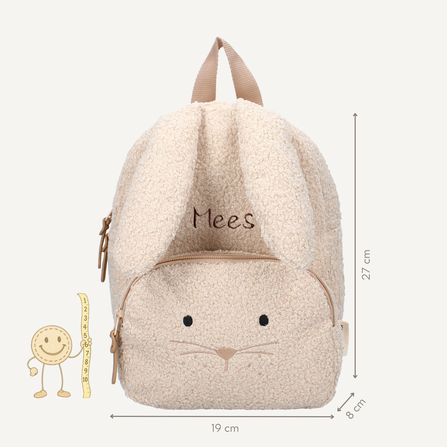 Rugzak Kidzroom Comfort Friends Bunny