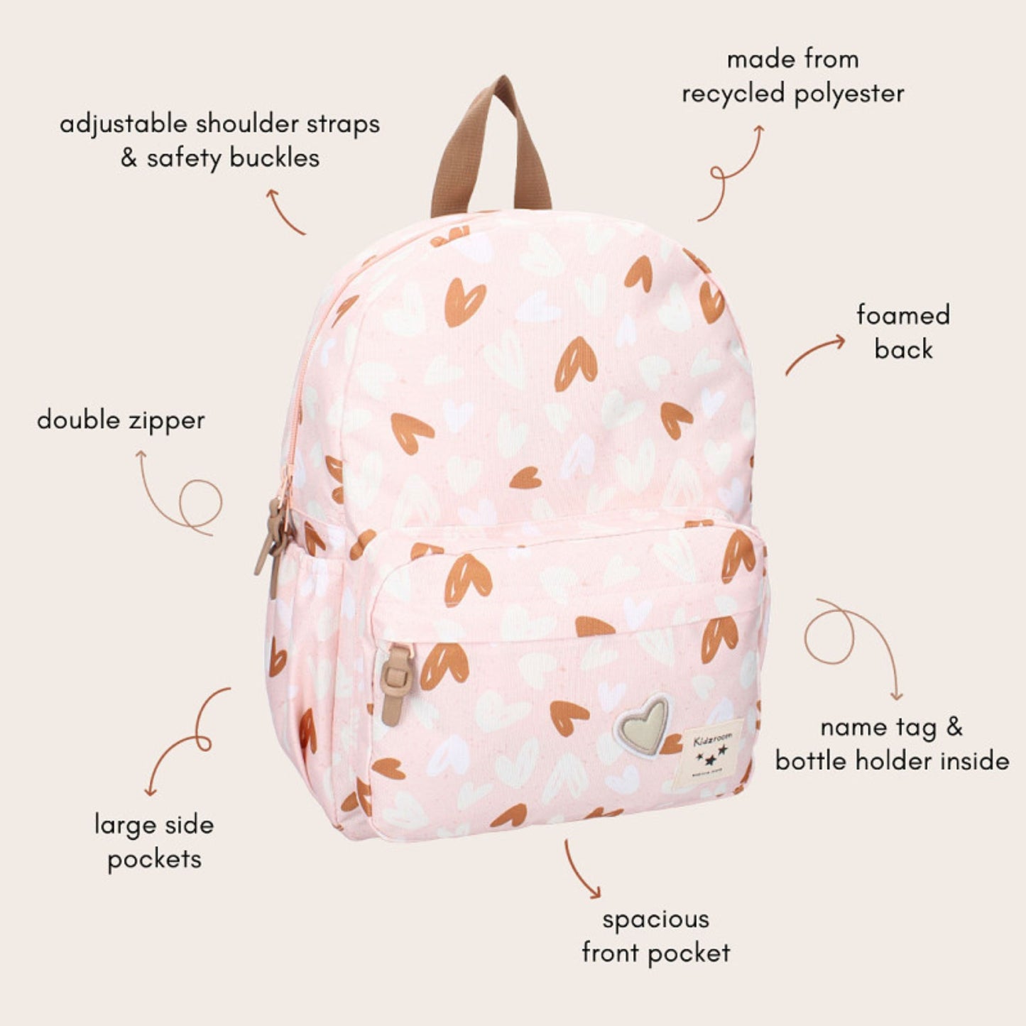 Rugzak Kidzroom Loving Days