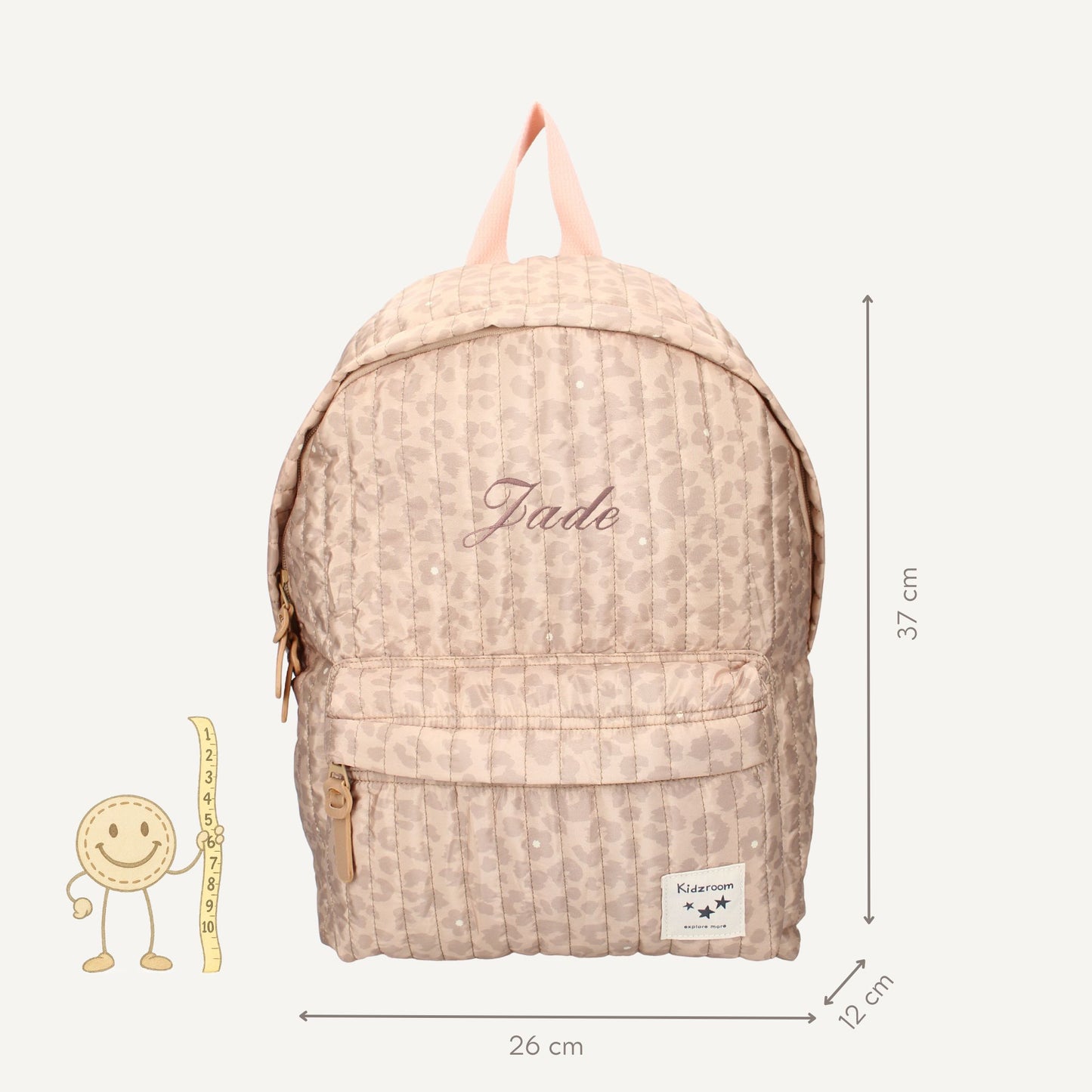 Rugzak Kidzroom Magical Meadows Leopard