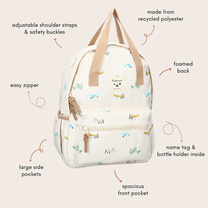 Rugzak Kidzroom Small Talk Airplane