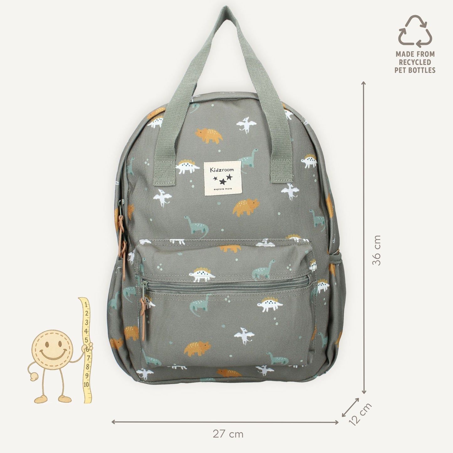 Rugzak Kidzroom Small Talk Dino