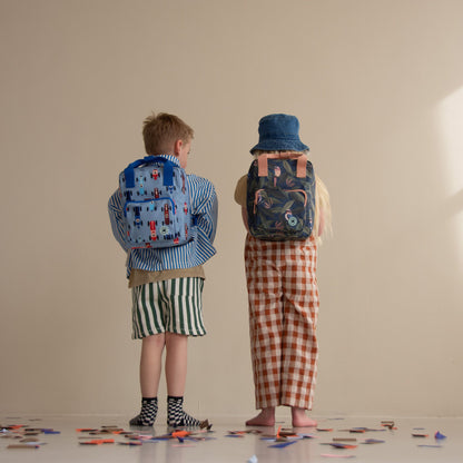 Rugzak Kleuter - Birds Pink | Studio Ditte