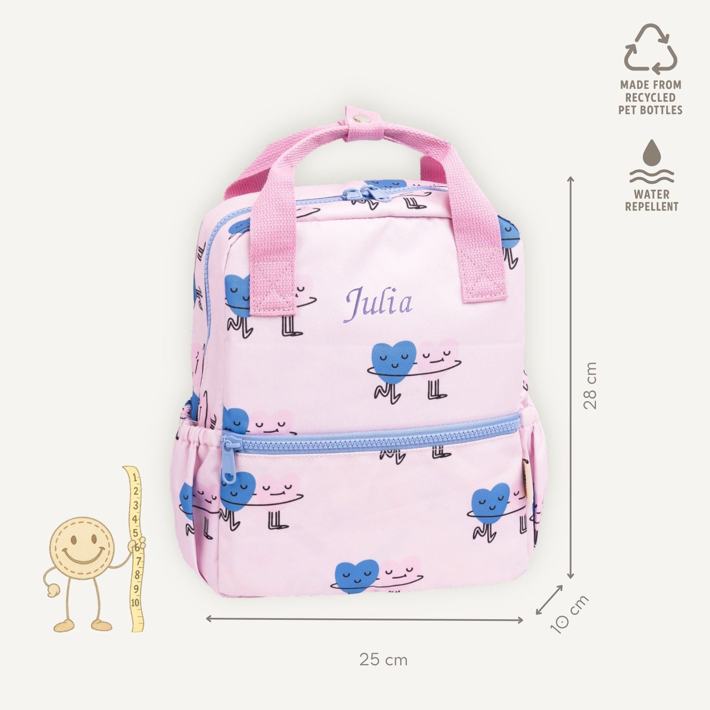 Rugzak Kleuter - Dancing Hearts | The Cotton Cloud