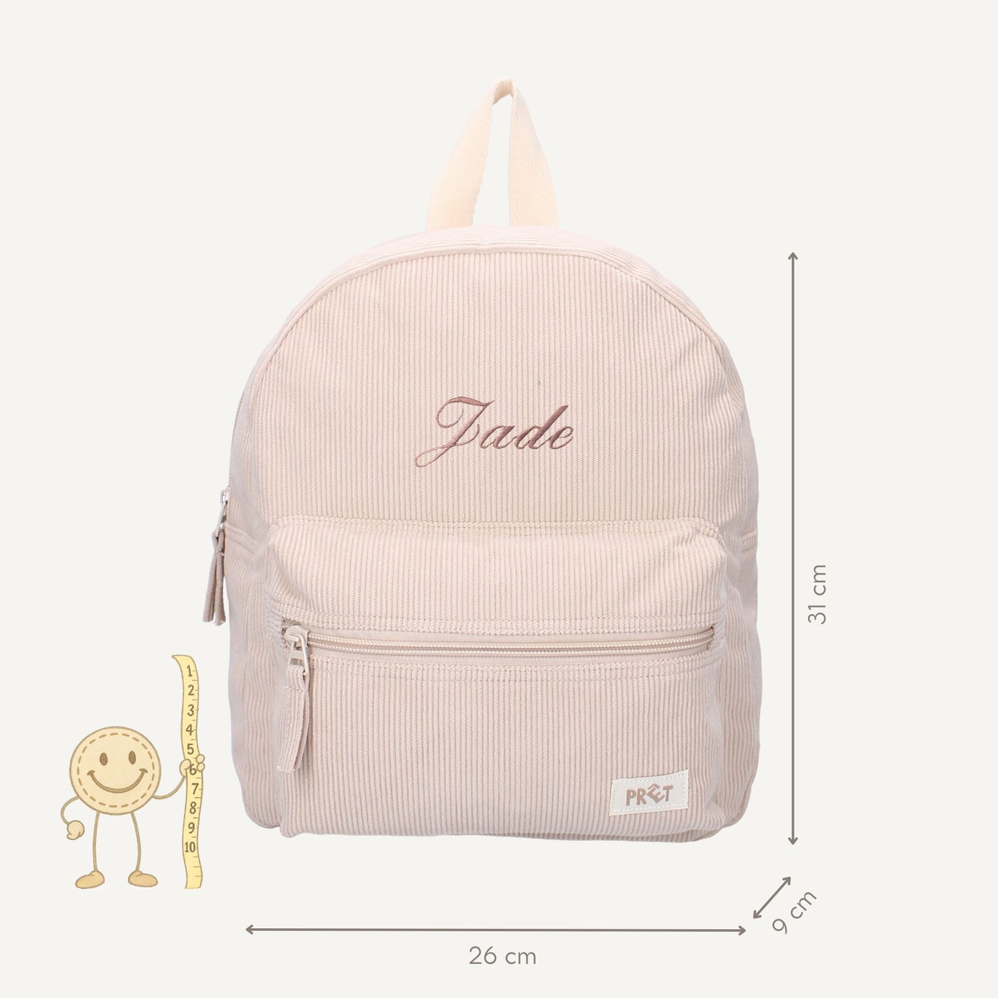 Rugzak Kleuter Ridge And Row Corduroy | Prêt