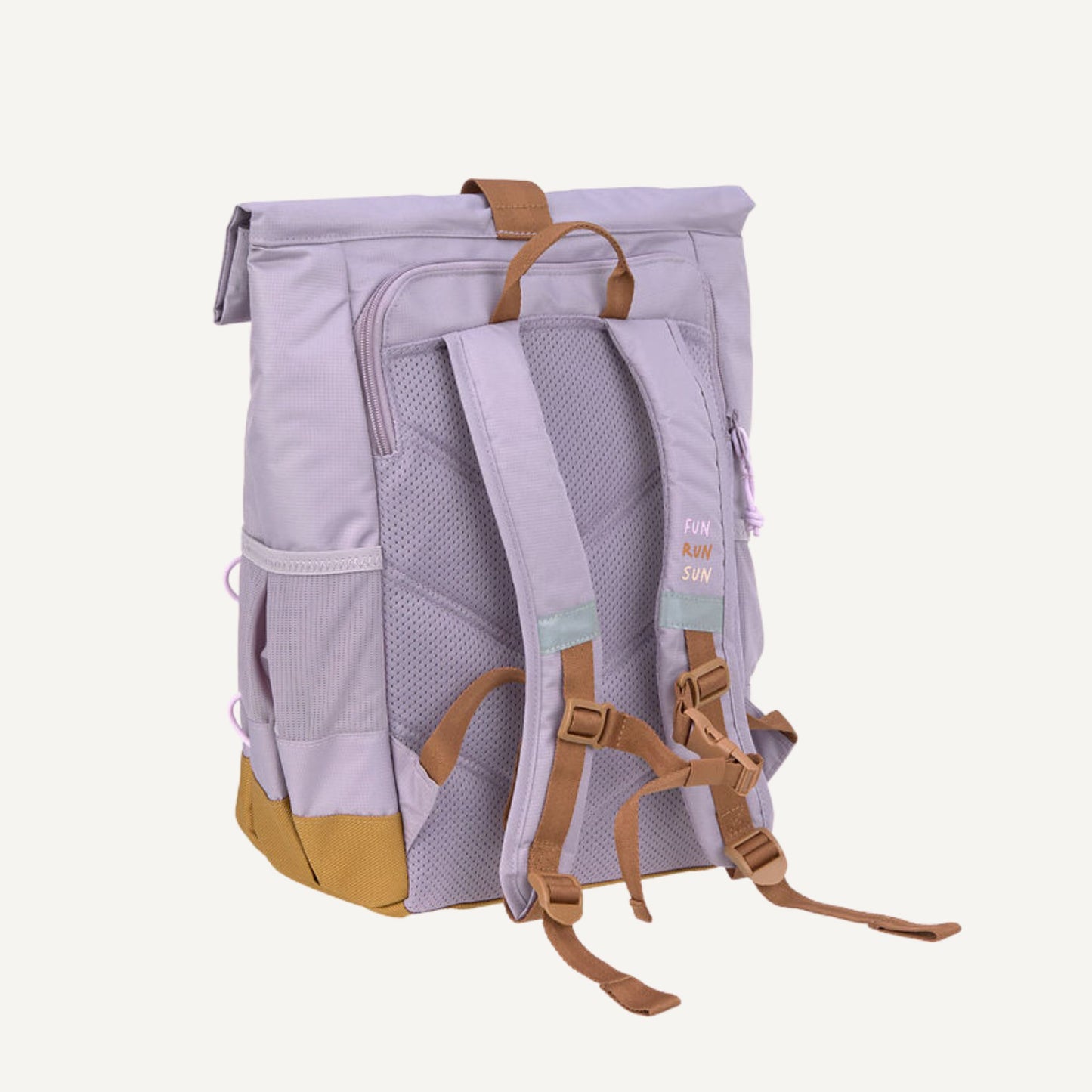 Rugzak Medium Rolltop Little Gang - Lilac | Lässig