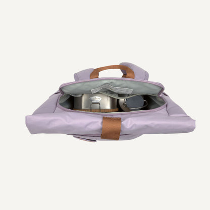 Rugzak Medium Rolltop Little Gang - Lilac | Lässig