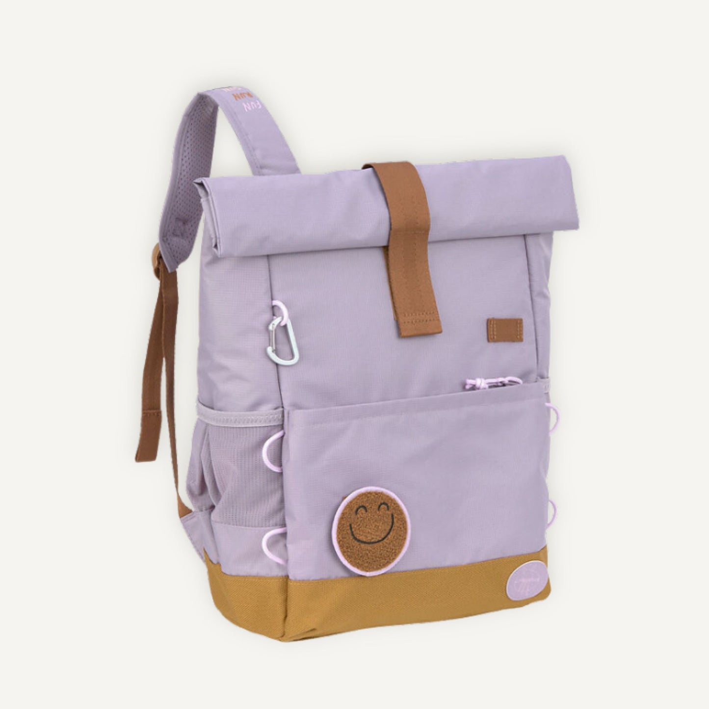 Rugzak Medium Rolltop Little Gang - Lilac | Lässig