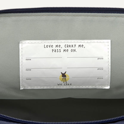 Rugzak Medium Rolltop Little Gang - Navy | Lässig