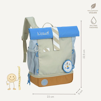 Rugzak Mini Rolltop Little Explorer - Green | Lässig