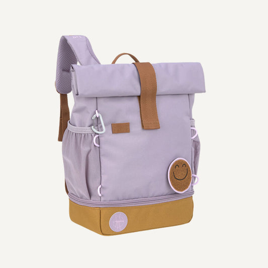 Rugzak Mini Rolltop Little Gang - Lilac | Lässig