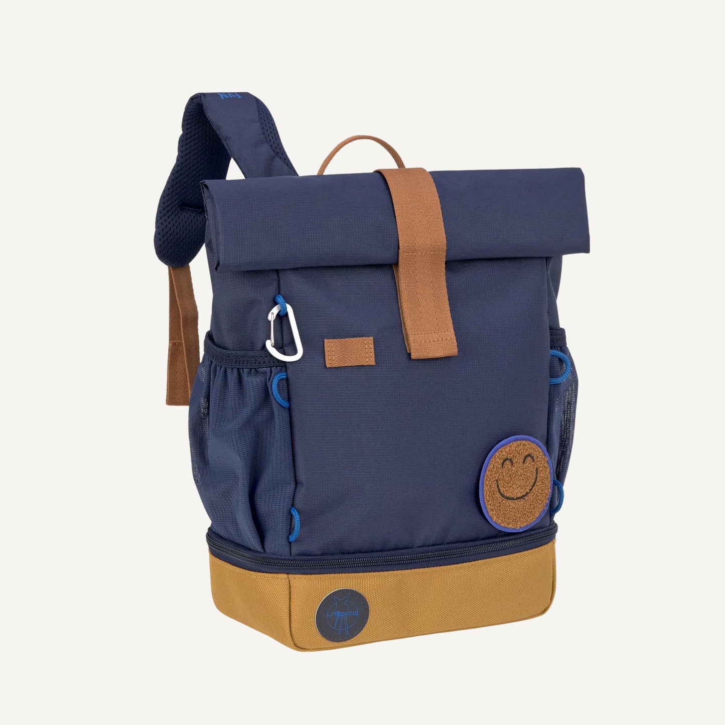 Rugzak Mini Rolltop Little Gang - Navy | Lässig
