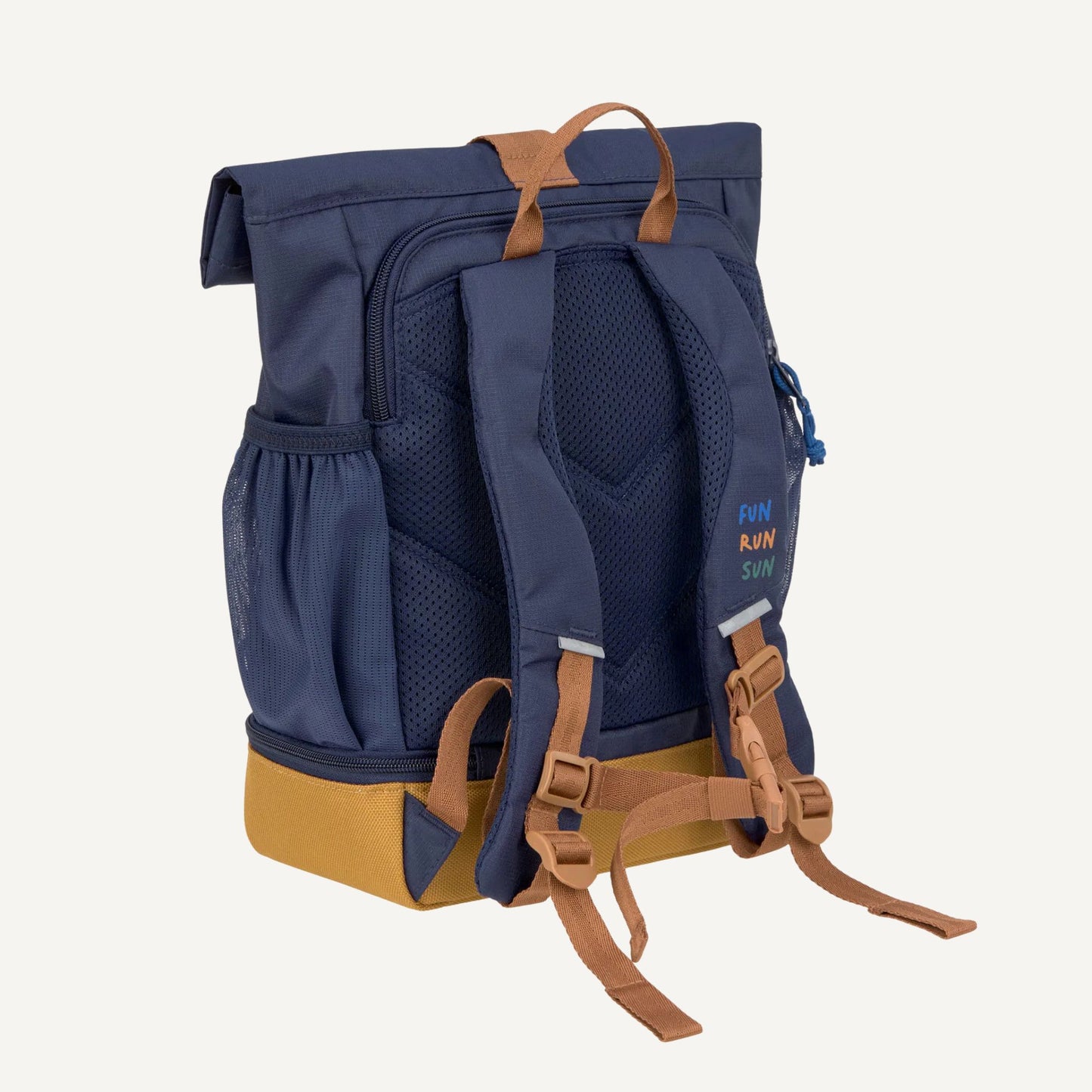 Rugzak Mini Rolltop Little Gang - Navy | Lässig