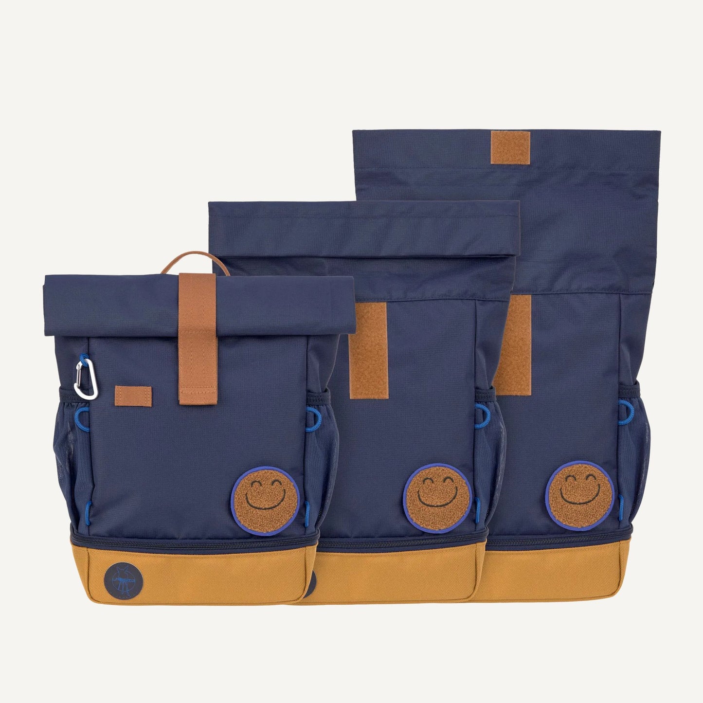 Rugzak Mini Rolltop Little Gang - Navy | Lässig
