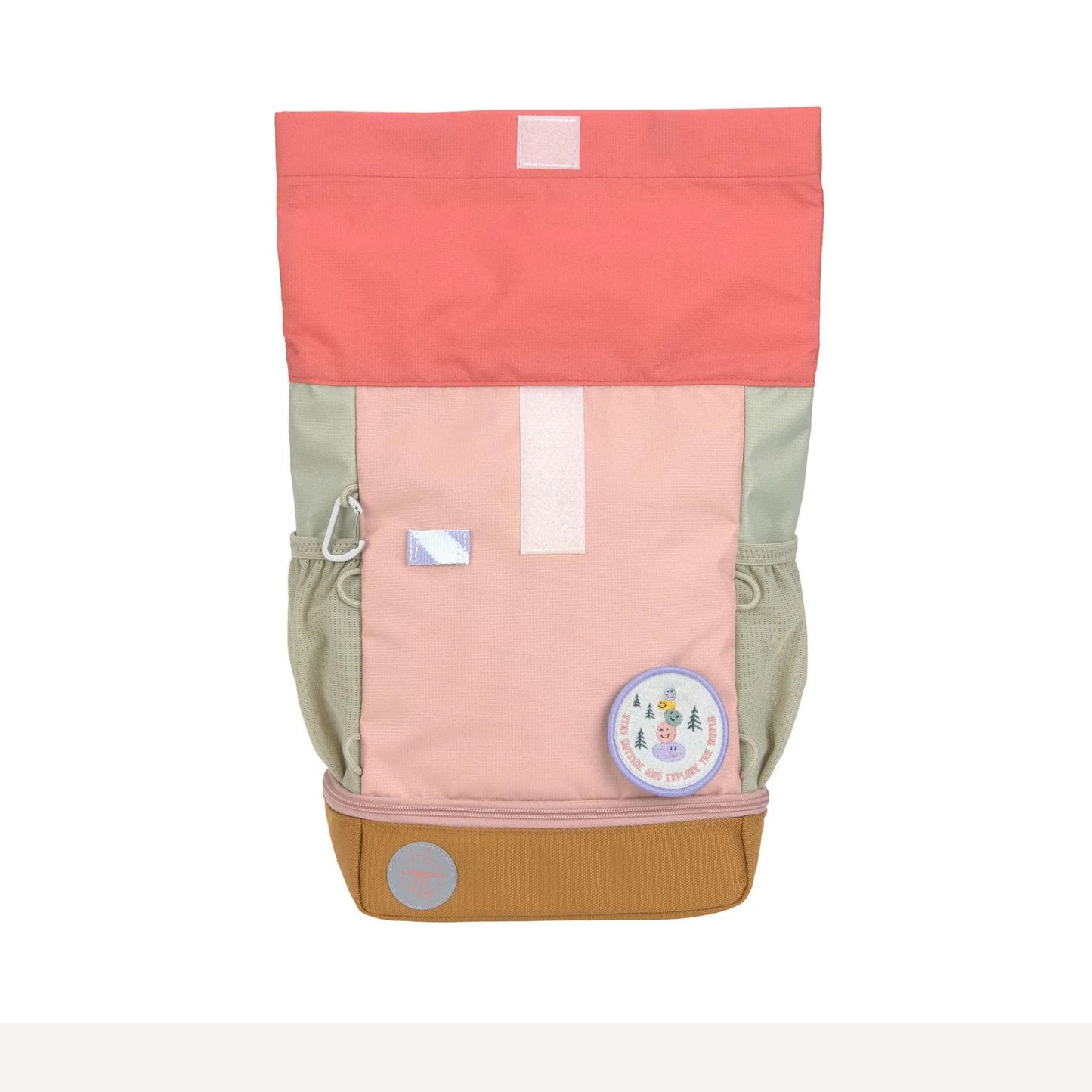 Rugzak Mini Rolltop Little Explorer - Pink | Lässig