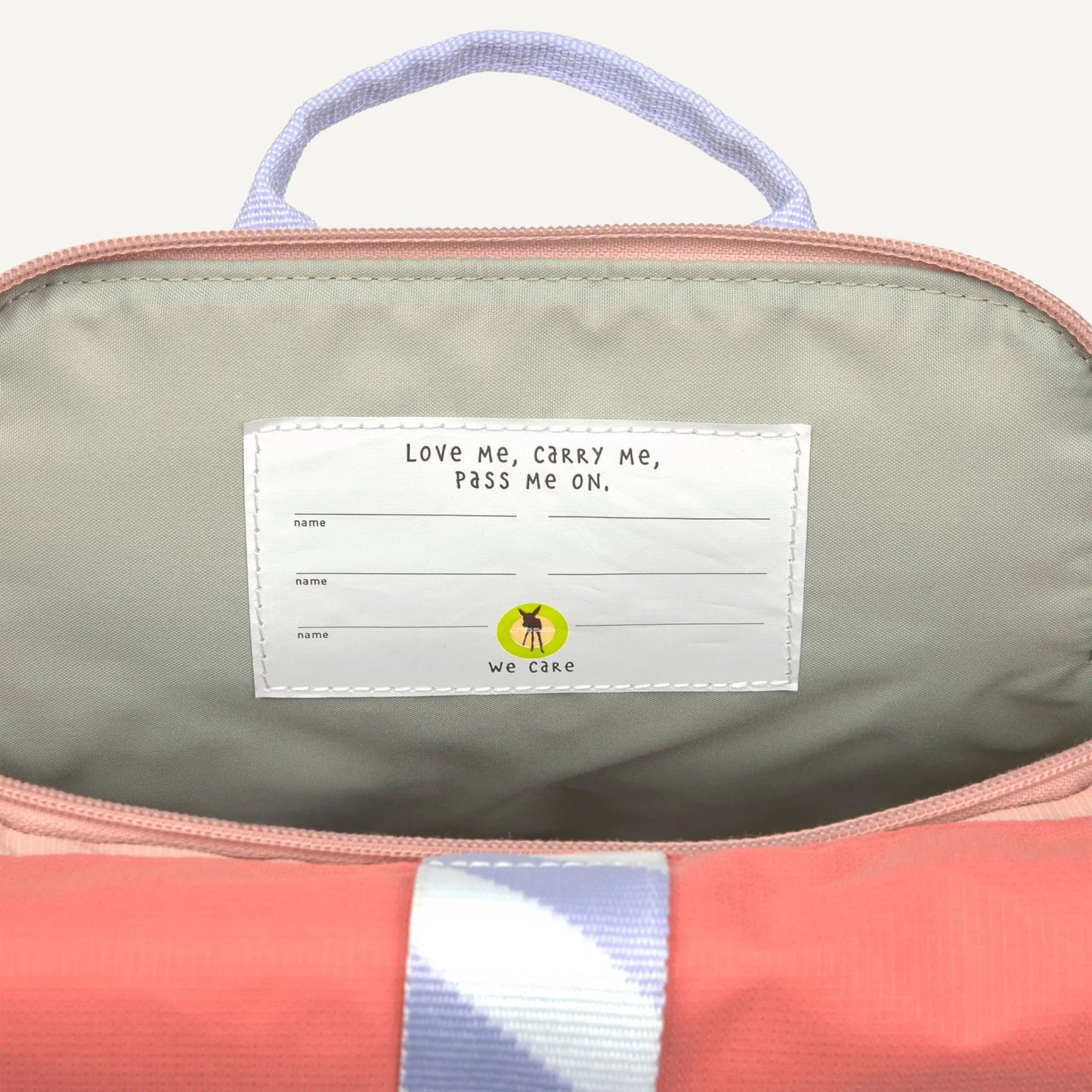 Rugzak Mini Rolltop Little Explorer - Pink | Lässig