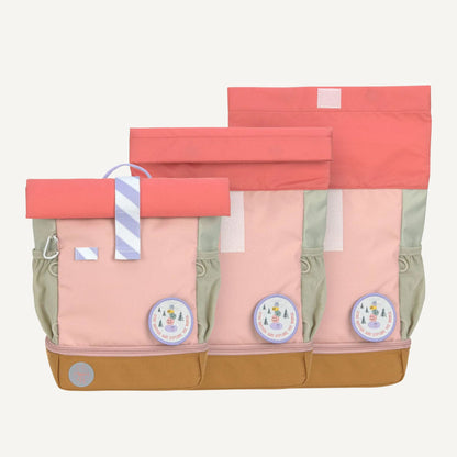 Rugzak Mini Rolltop Little Explorer - Pink | Lässig