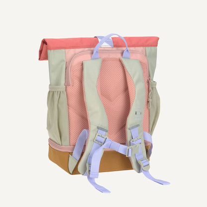 Rugzak Mini Rolltop Little Explorer - Pink | Lässig