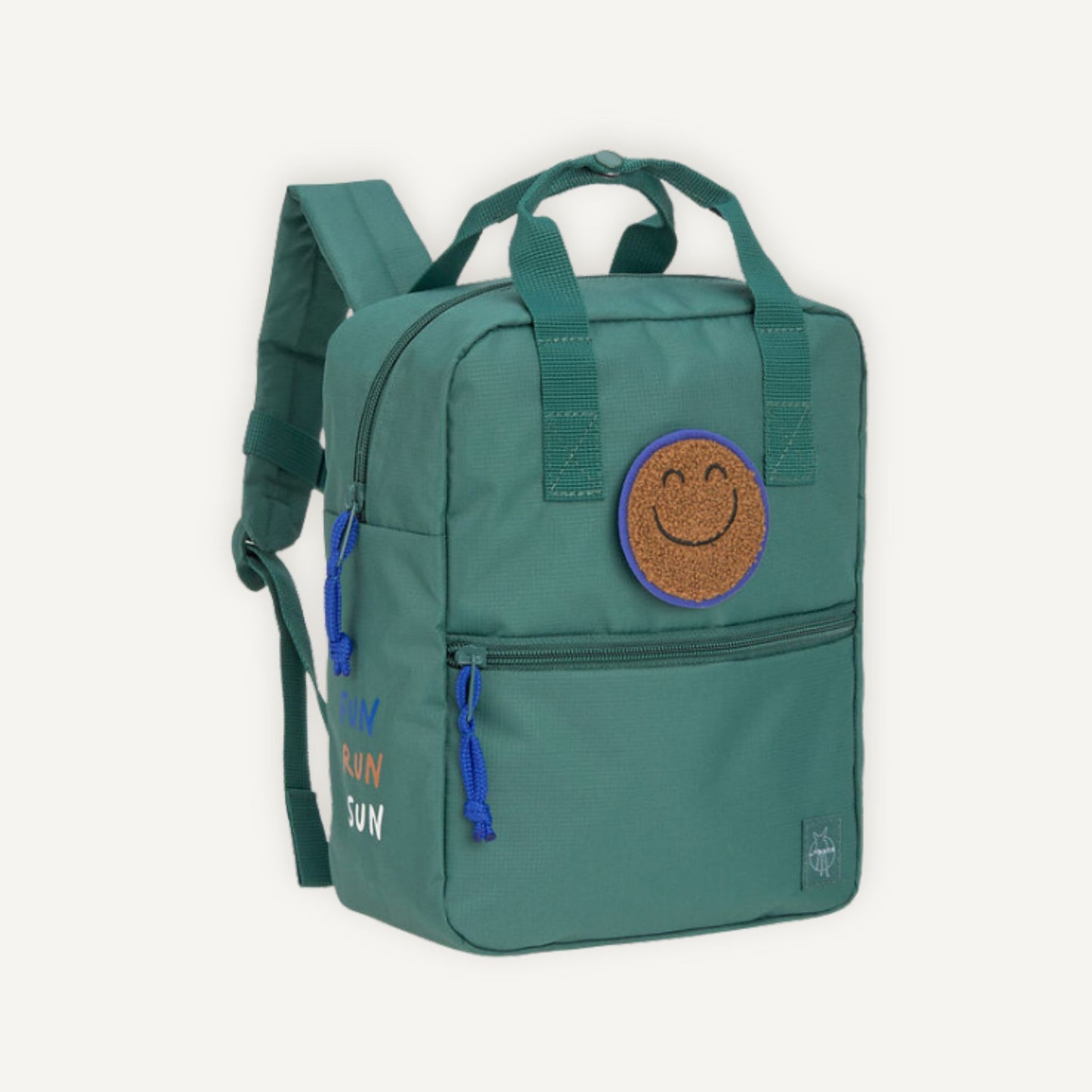 Rugzak Mini Square Little Gang - Dark Green | Lässig