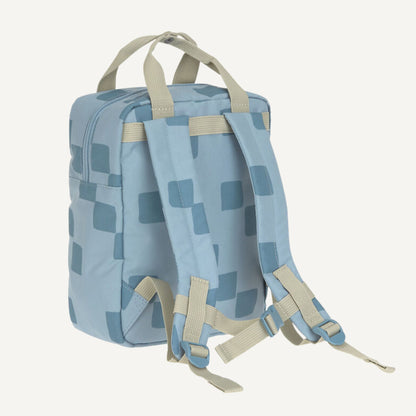 Rugzak Mini Square Pattern Party - Blue | Lässig