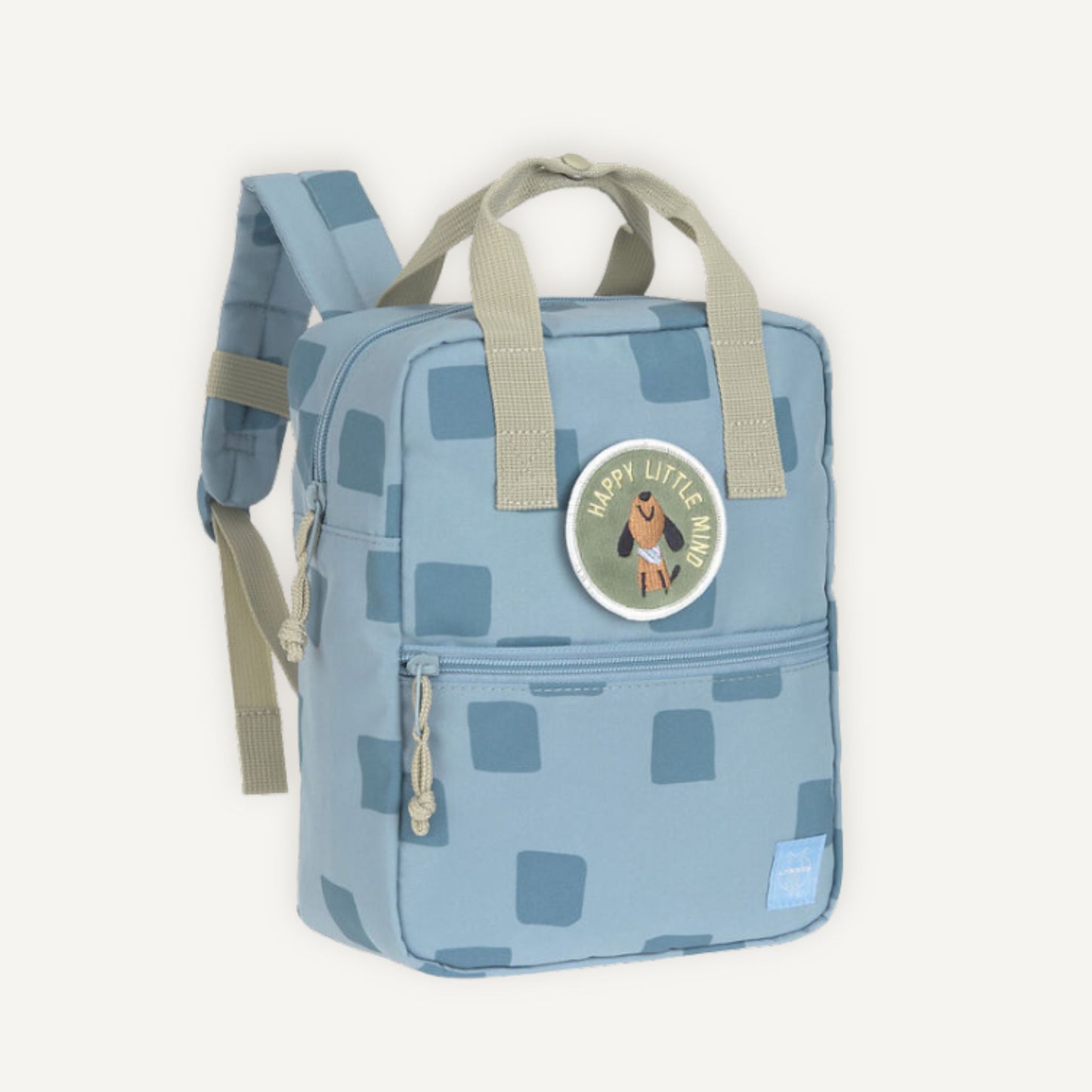 Rugzak Mini Square Pattern Party - Blue | Lässig