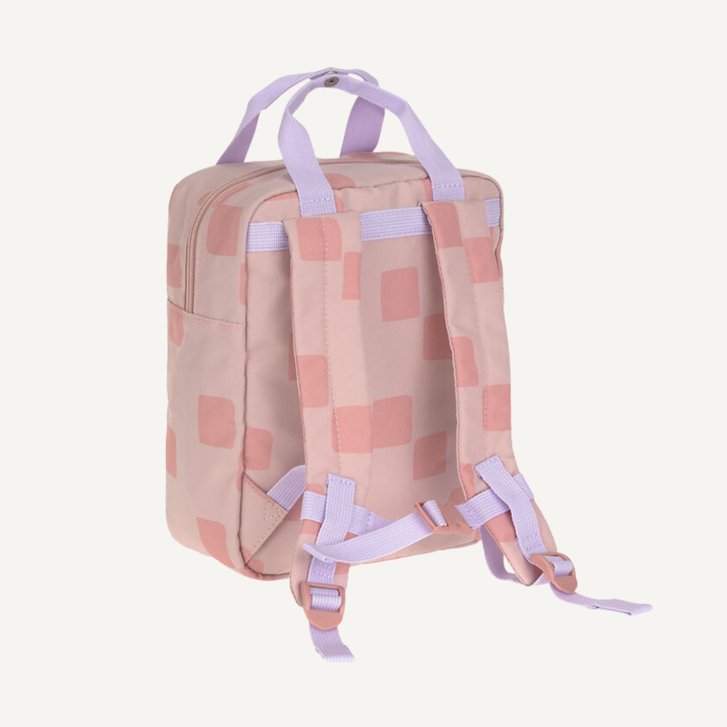 Rugzak Mini Square Pattern Party - Rose | Lässig