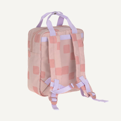 Rugzak Mini Square Pattern Party - Rose | Lässig
