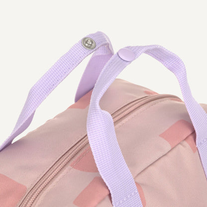 Rugzak Mini Square Pattern Party - Rose | Lässig