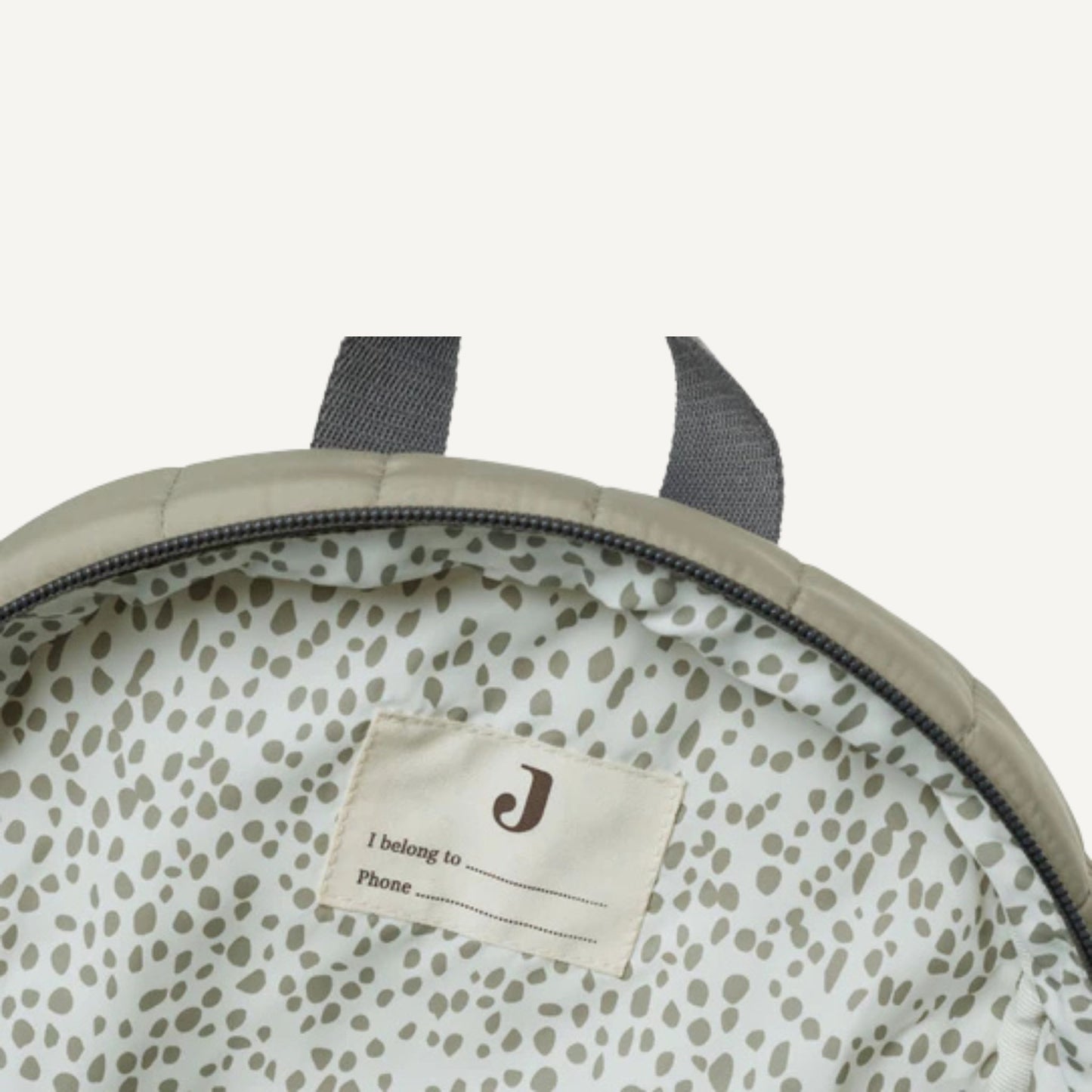 Rugzak Puffed - Olive Green | Jollein