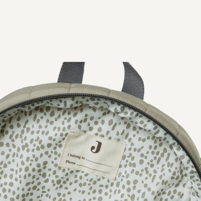 Rugzak Puffed - Olive Green | Jollein