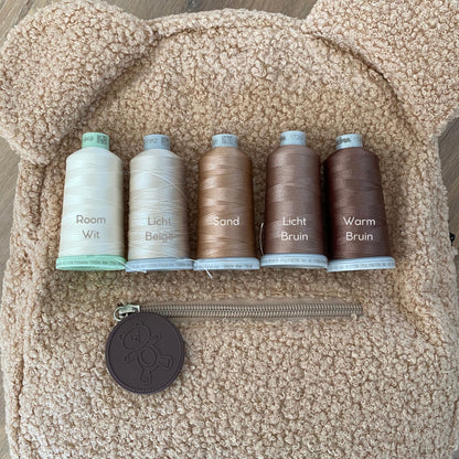 Teddy Rugzak - Beige | Naemely