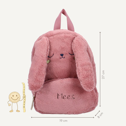Rugzak Peuter The Adorables - Pink Bunny | Prêt